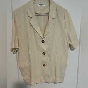 Linen blazer